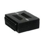 Wentronic Goobay Scart-Adapter, SCART-Buchse (21-Pin), Schwarz - SCART-Buchse (21-Pin) > SCART-Buchse (21-Pin) (50771)