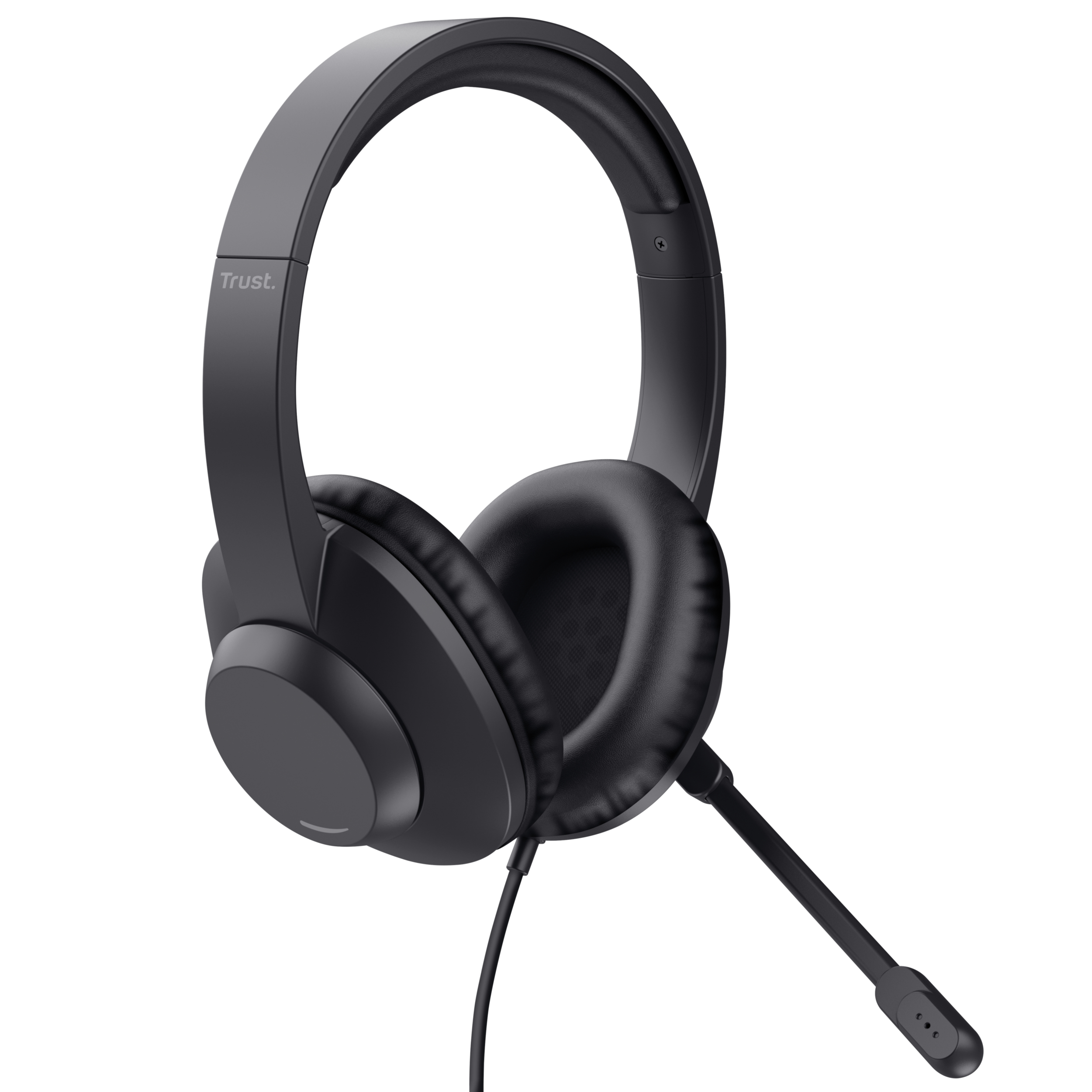 Trust Ayda Max Headset On-Ear USB-C Schwarz