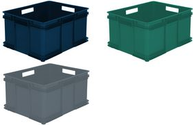 keeeper Aufbewahrungsbox Euro-Box M "bruno eco", blau Farbe: eco-blue, 16 Liter, aus 100% Recyclingkunststoff, - 1 Stück (1546167900000)