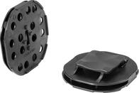 HellermannTyton PMB8-PA66/6HIRHS-BK Pastensockel 151-03196 Bündel-O-Bereich 13 mm max halogenfrei - Zubehör Kabel (151-03196)