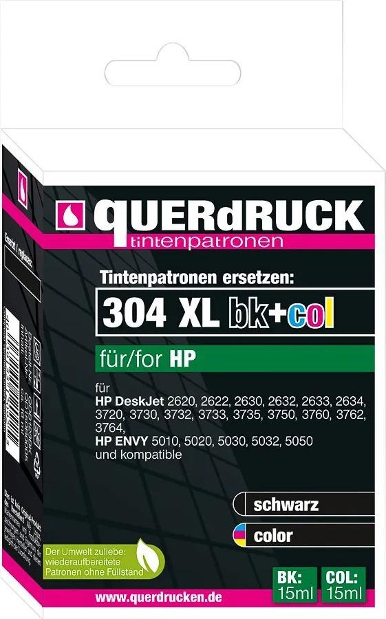 TINTE FUER HP 304XL (2) BLACK+COLOR Blister (QD150H0009)