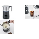 Severin Spuma 700 Plus Automatische Milchaufschäumer Schwarz - Edelstahl (SM3587) (geöffnet)