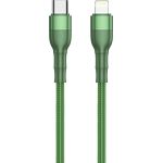 2GO 797312 USB Kabel 1 m USB C Lightning Grün (797312)