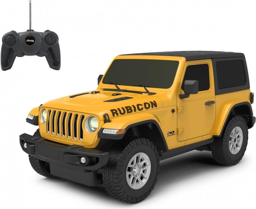 Jamara Jeep Wrangler JL 1:24 gelb 27 MHz (405194)