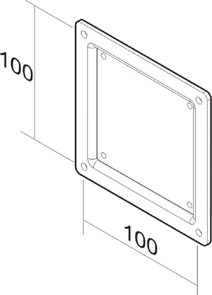 Neomounts FPMA-VESA100 VESA-Adapter Schwarz