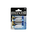 maxell Alkaline Batterie, Mono D, 2er Blister 1,5 Volt, Typ: LR20, Blisterverpackung, - 1 Stück (774410.04.EU)