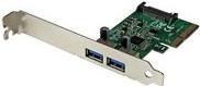 StarTech.com 2-Port USB PCIe Adapter (PEXUSB312A3)