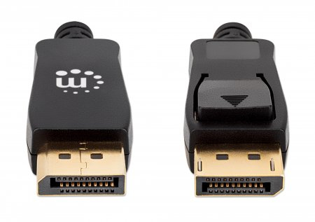 Manhattan DisplayPort 1.4 Kabel 8K@60Hz 4K@120Hz 2 m Schwarz