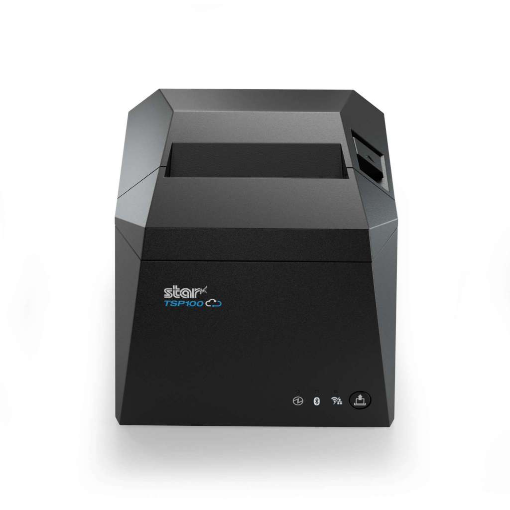 Star Micronics TSP143IV X4 Bondrucker mit Cutter, 203 dpi, 250 mm/s, 80 mm Grau