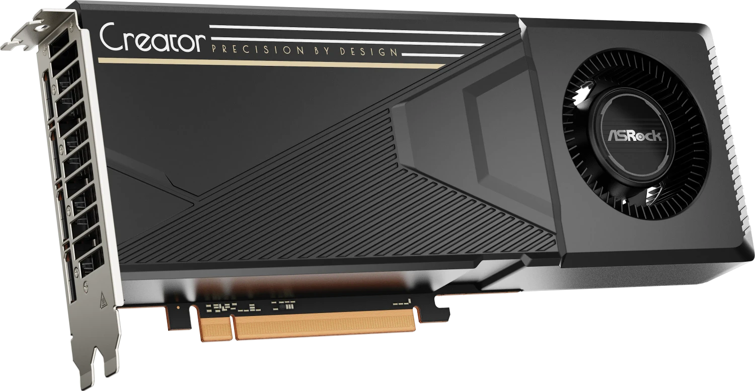 ASRock Intel Arc Pro B70 32GB GDDR6 Blower Grafikkarte PCIe 5.0 für Profis (90-GA6GZZ-00UANF)