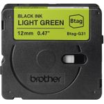 Brother BTAG-G31 Schwarz auf hellgrün (BTAGG31)