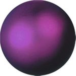 EUROPALMS Dekokugel 3,5cm, violett, metallic 48x (8350129E)