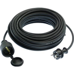 as - Schwabe 60315 Strom Verlängerungskabel 16 A Schwarz 15 m (60315)