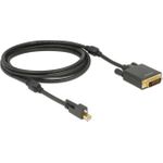 Delock Videokabel Mini DisplayPort (M) zu DVI-D (M) (83726)