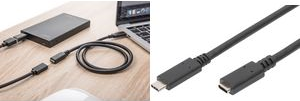 DIGITUS USB-Verlängerungskabel (AK-300210-007-S)