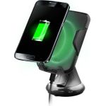 SBS TESUPPWINDWIR10W Halterung Passive Halterung Handy/Smartphone Schwarz (TESUPPWINDWIR10W) (geöffnet)