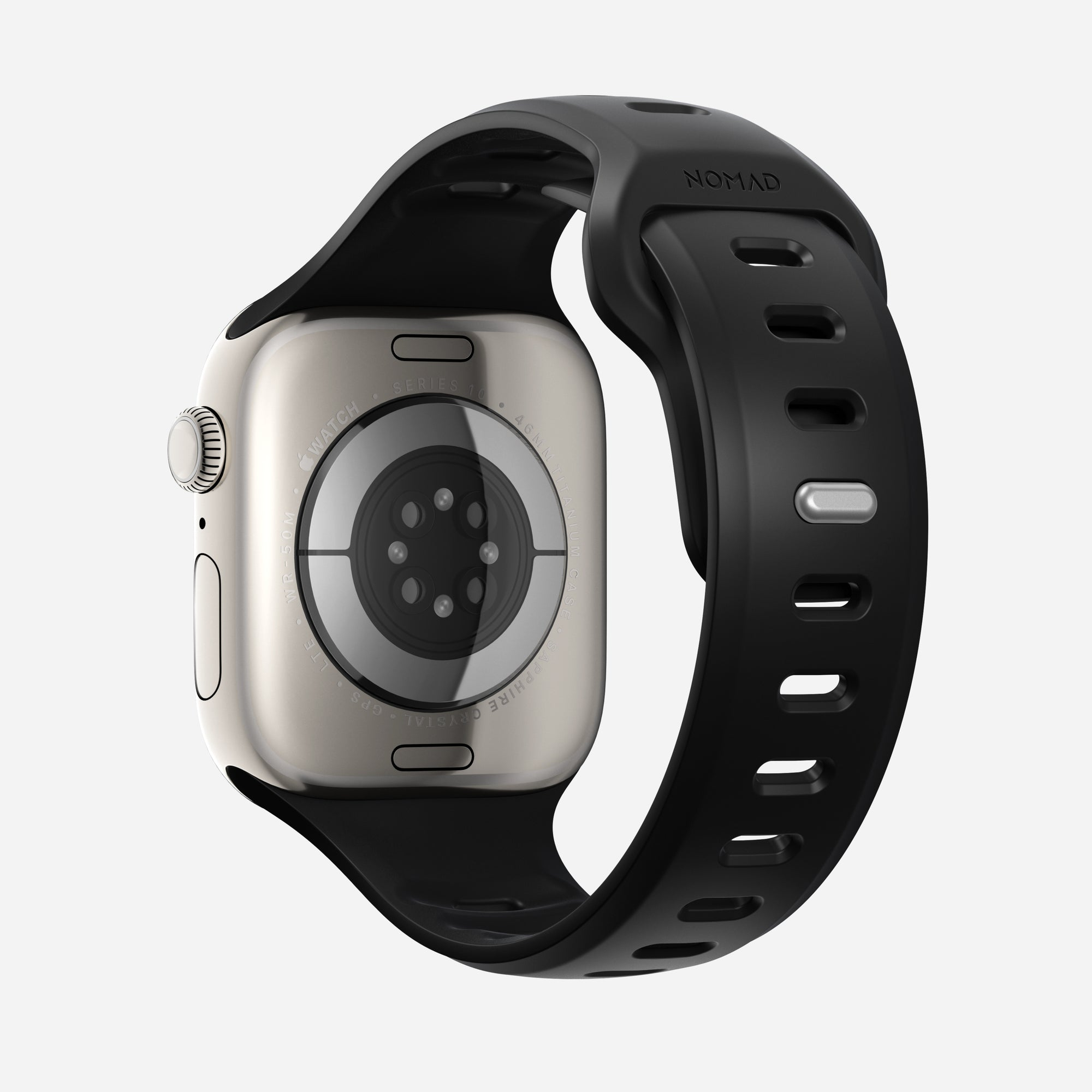 Nomad Tempo Band 46mm Schwarz