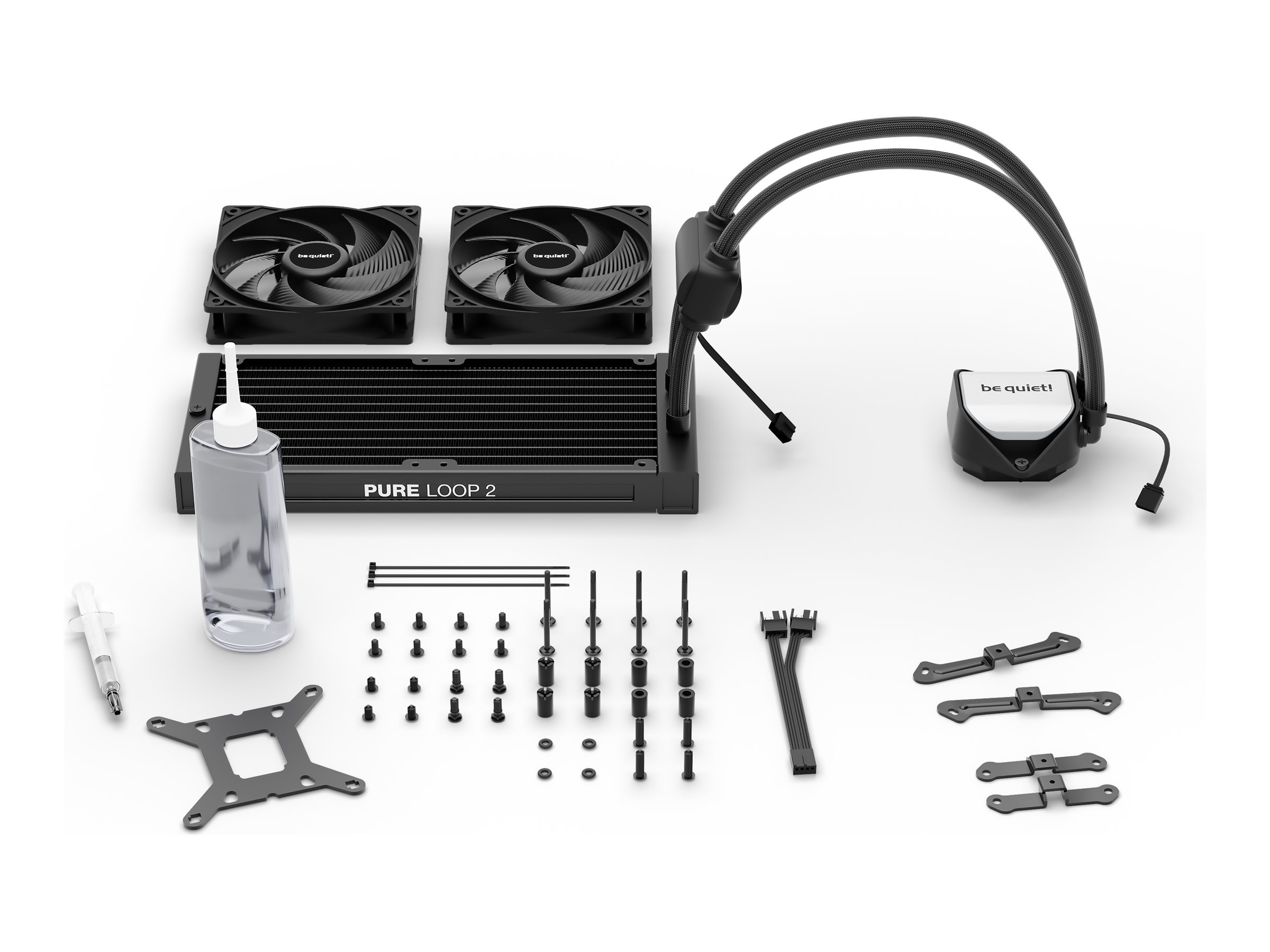be quiet! Pure Loop 2 240 mm Prozessor-Flüssigkeitskühlsystem Schwarz