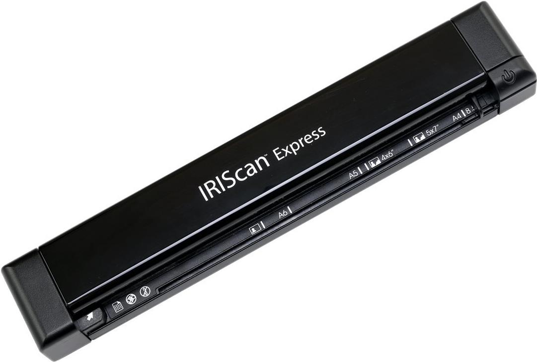 I.R.I.S. IRISCan Express 4 Mobiler Einzelblatt-Scanner USB Schwarz