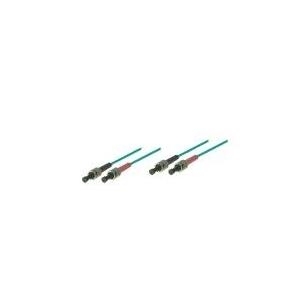 Patchkabel LWL Duplex OM3 (Multimode, 50/125) ST/ST, 2m, Good Connections® (LW-802ST3)