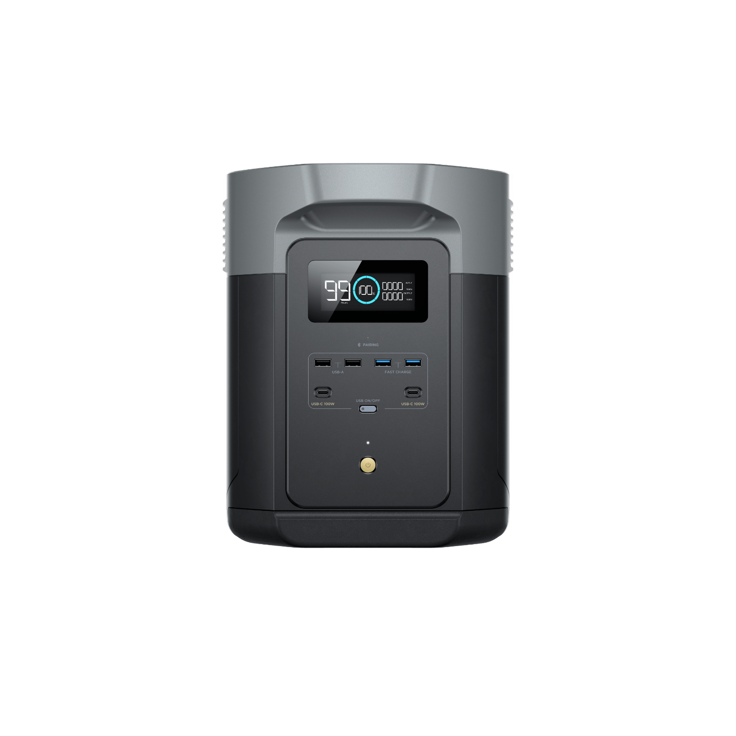 EcoFlow DELTA 2 Max Tragbare Power Station 2048 Wh 2400 W Schwarz