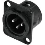 NEUTRIK XLR Einbaustecker 3pol NC3MDL-1-BAG (30200562)