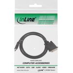 InLine 17658E 0.3m HDMI Type A (Standard) DVI Schwarz Videokabel-Adapter (17658E)