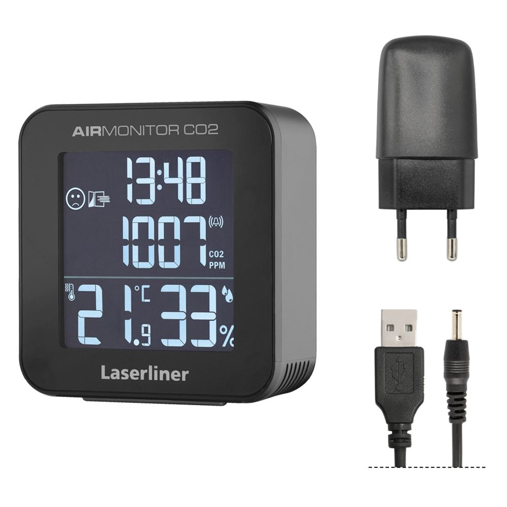 Laserliner AirMonitor CO2 Schwarz