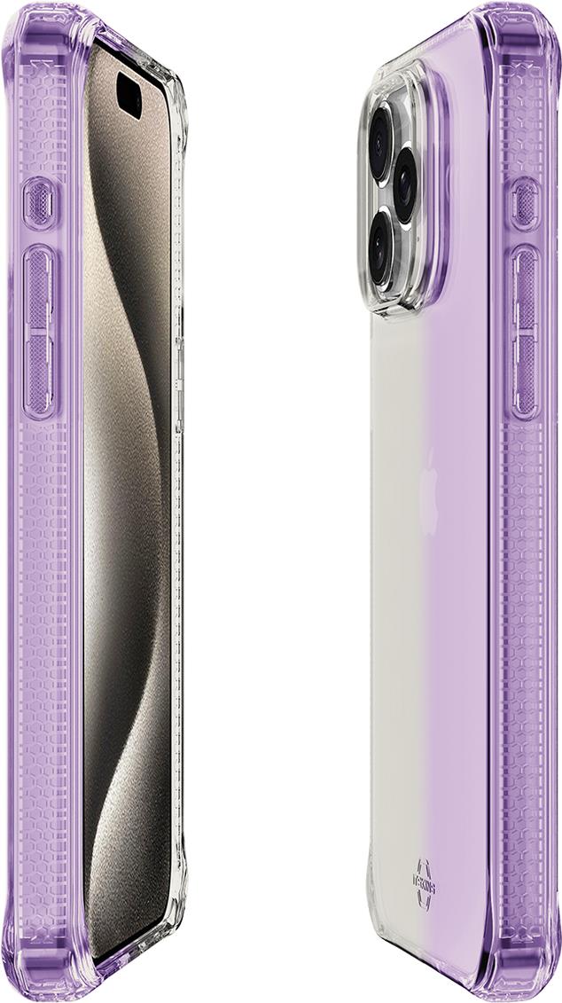 ITSKINS SPECTRUM R // MOOD Handy-Schutzhülle 15,5 cm (6.1") Cover Violett - Transparent (AP5X-SPMOD-LIPP)