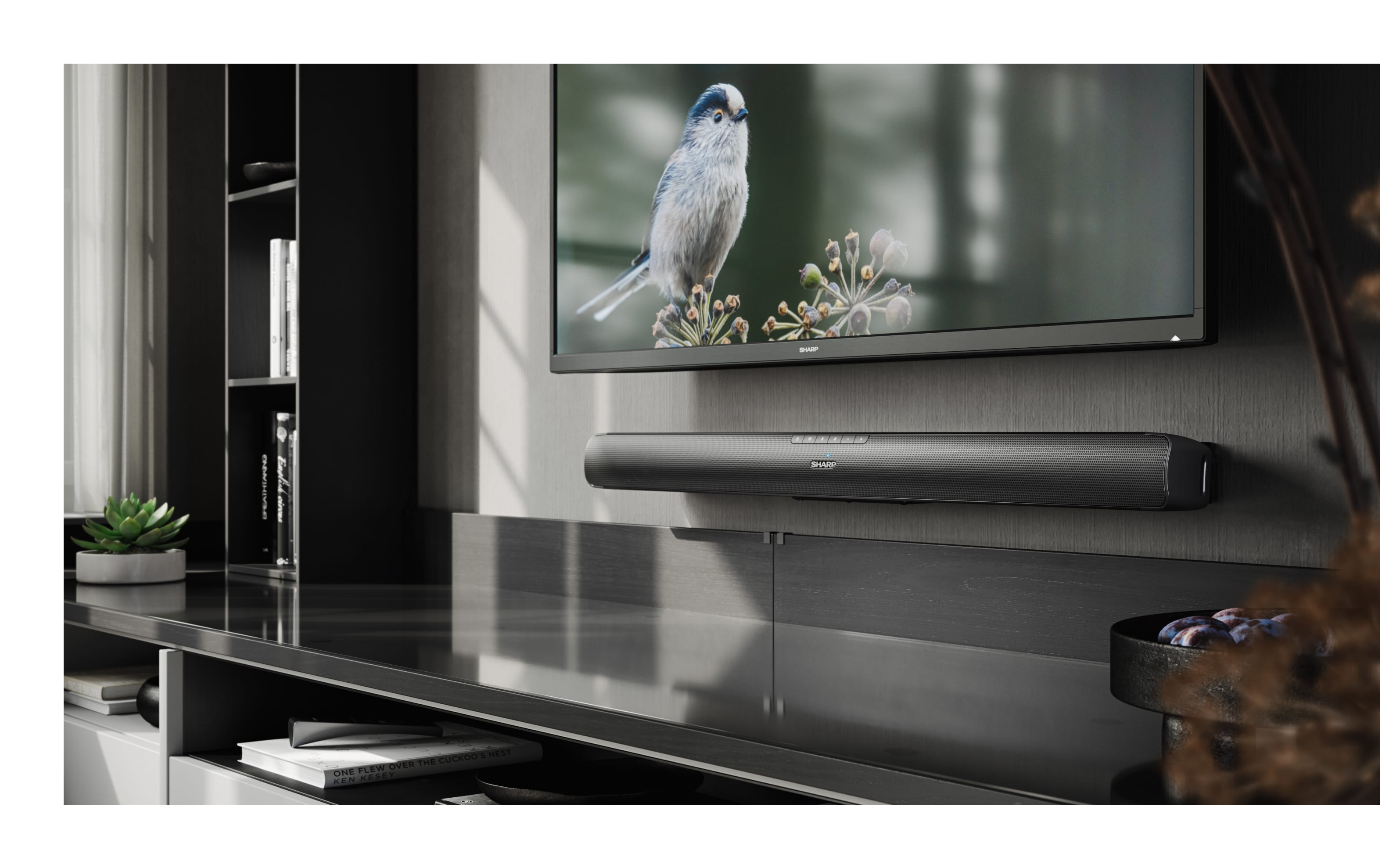 Sharp HT-SB100 Soundbar 2.0 75W HDMI-ARC Bluetooth Schwarz