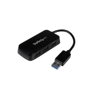 StarTech.com 4 Port USB3.0 SuperSpeed Mini Hub (ST4300MINU3B)