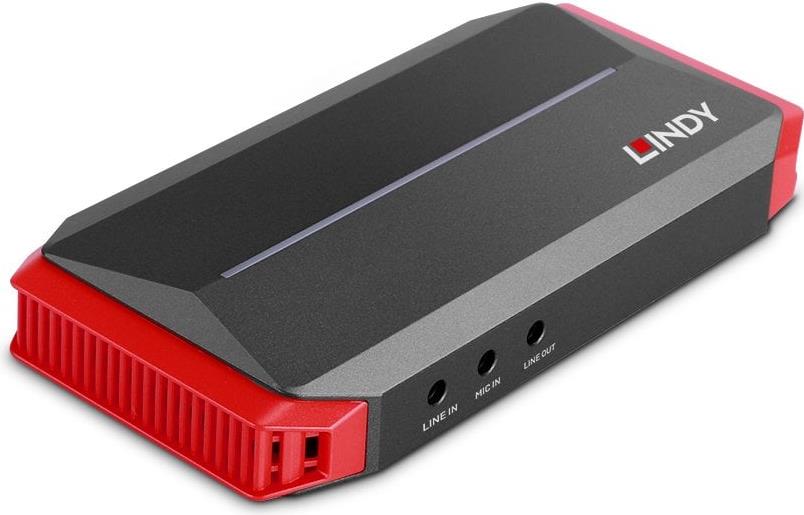 Lindy USB Typ C HDMI 4K Video Capture Card Zur Aufnahme von Video 