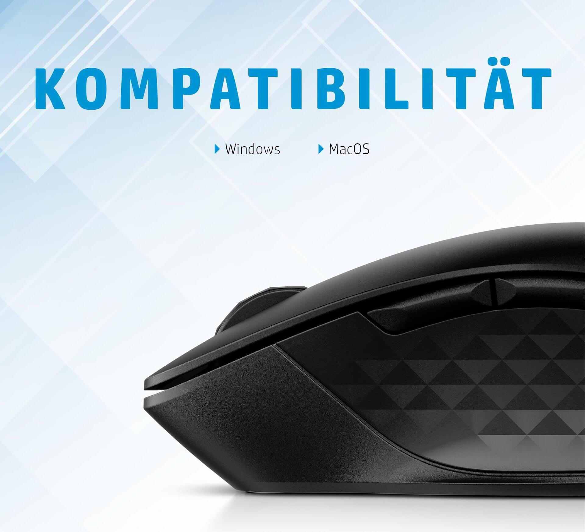 HP 430 Multi-Device Wireless Mouse Jet Black