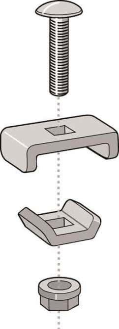 50 Stück - Legrand (Cablofil) Verbindungskit 558081 / 174285 (CM558081)