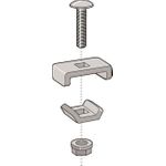 50 Stück - Legrand (Cablofil) Verbindungskit 558081 / 174285 (CM558081)