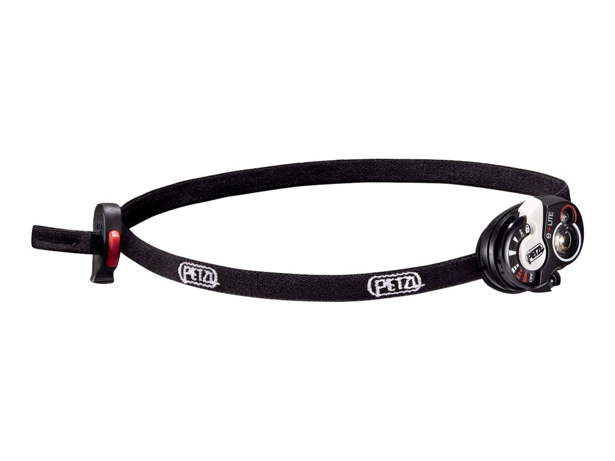 Petzl e+LITE Stirnlampe 30 Lumen LED Schwarz, Weiß