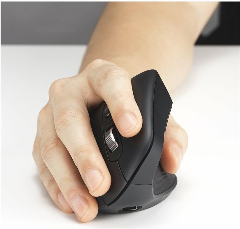 Kensington Pro Fit Ergo MY630 EQ Ergonomische Maus Schwarz