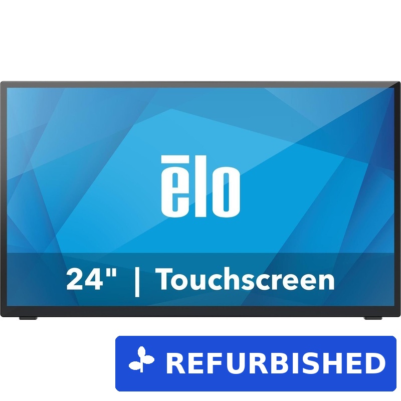 Elo 2470L, anti-glare, 61cm (24''), Projected Capacitive, Full HD, USB, Kit (USB), schwarz Touchmonitor (Seitenverhältnis: 16:9 (Widescreen)), Bildschirmdiagonale: 61 cm (24''), Projected Capacitive, 1920x1080 Pixel, Reaktionszeit: 16ms, Kontrast: 1000:1, USB, VGA, Display-Port, HDMI, Touchinterface: USB, inkl.: Kabel (USB, HDMI), Netzteil, Netzkabel, Farbe: schwarz (E511419) (geöffnet)