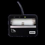 HID OCR602, MRZ/RFID eID-Kartenleser MRZ/RFID eID-Kartenleser, OCR: 1-zeilig: IDL, CAN und andere Dokumente mit 1-zeiliger MRZ, 3-zeilig: eID, Kontaktloses Lesen: ISO 14443 Teil 1 bis 4, Typ A/B ? T=CL und MIFARE, inkl.: Anschlusskabel (USB), Farbe: Schwarz (OCR602)