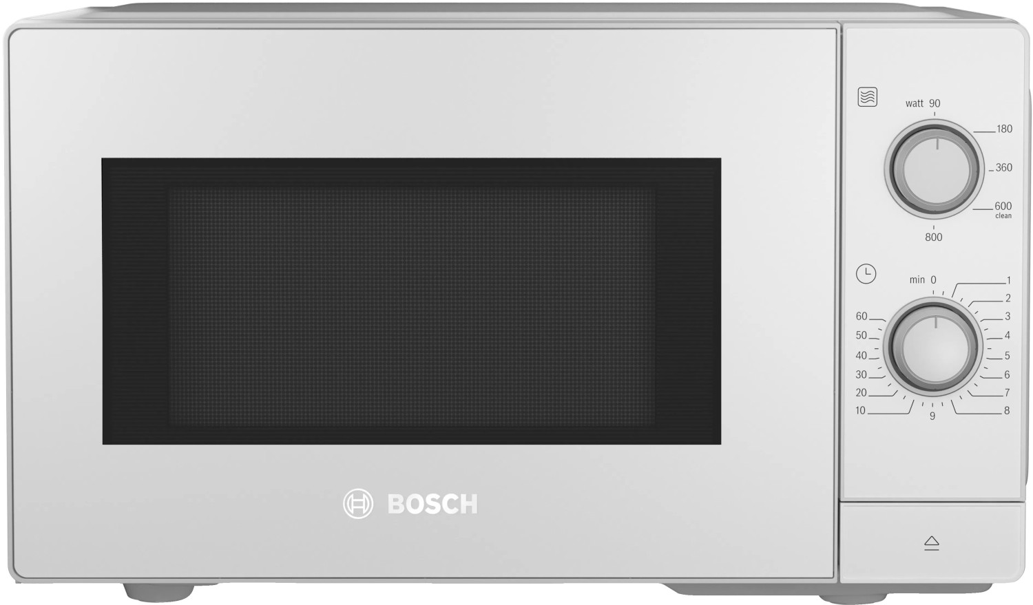 Bosch FFL020MW0 ws Mikrowellengerät 800 W 20 L Reinigungsunterstützung LED (FFL020MW0)