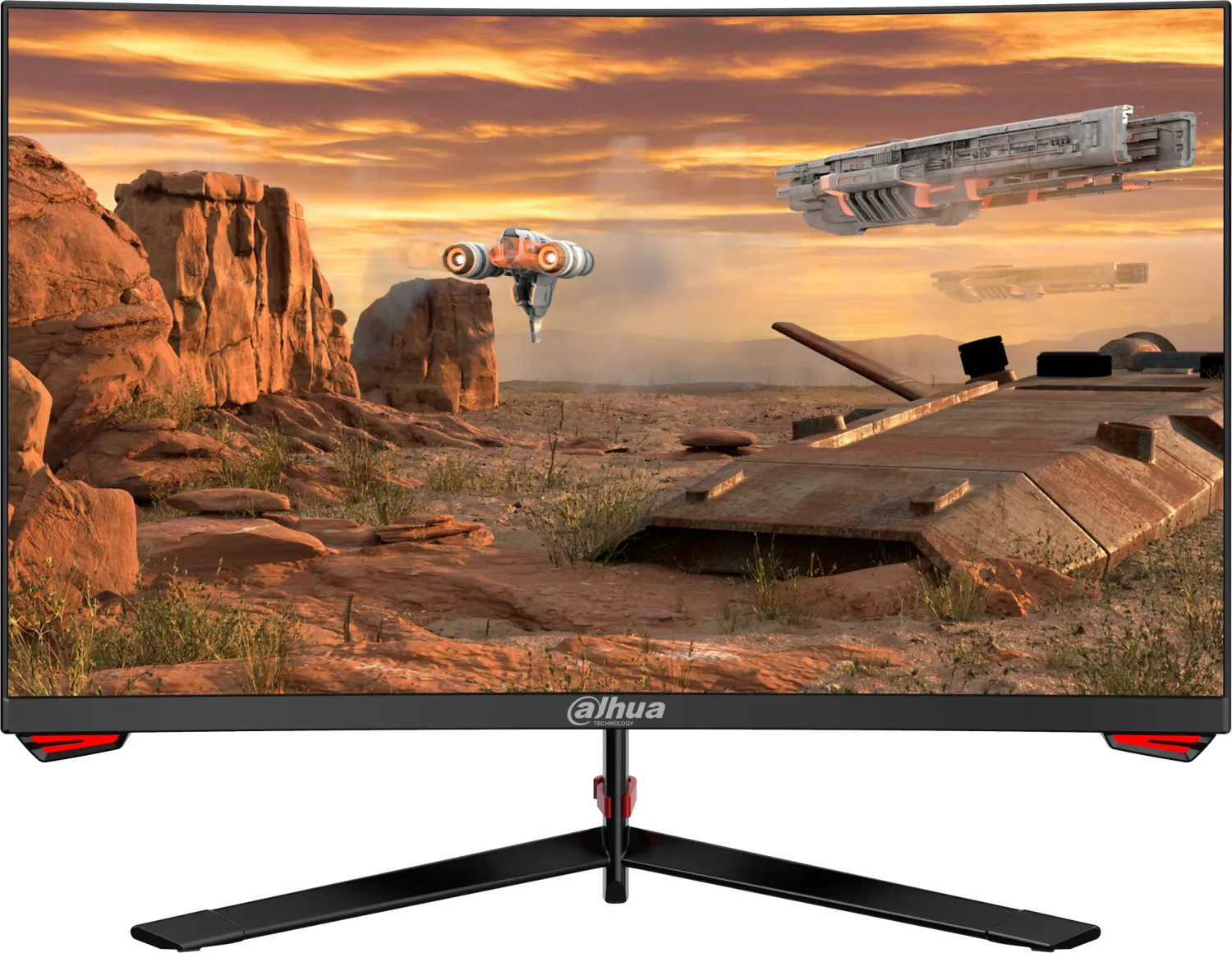 Dahua Monitor 24 Zoll 1920x1080p VA 165Hz Curved DHI-LM24-E230C-A5-V2 - Flachbildschirm (TFT/LCD) (DHI-LM24-E230C-A5-V2)