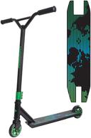 SCHILDKRÖT Tretroller Stunt Scooter Untwist Ocean hochwertiges Aluminium-Deck, robuster Lenker, - 1 Stück (510462)