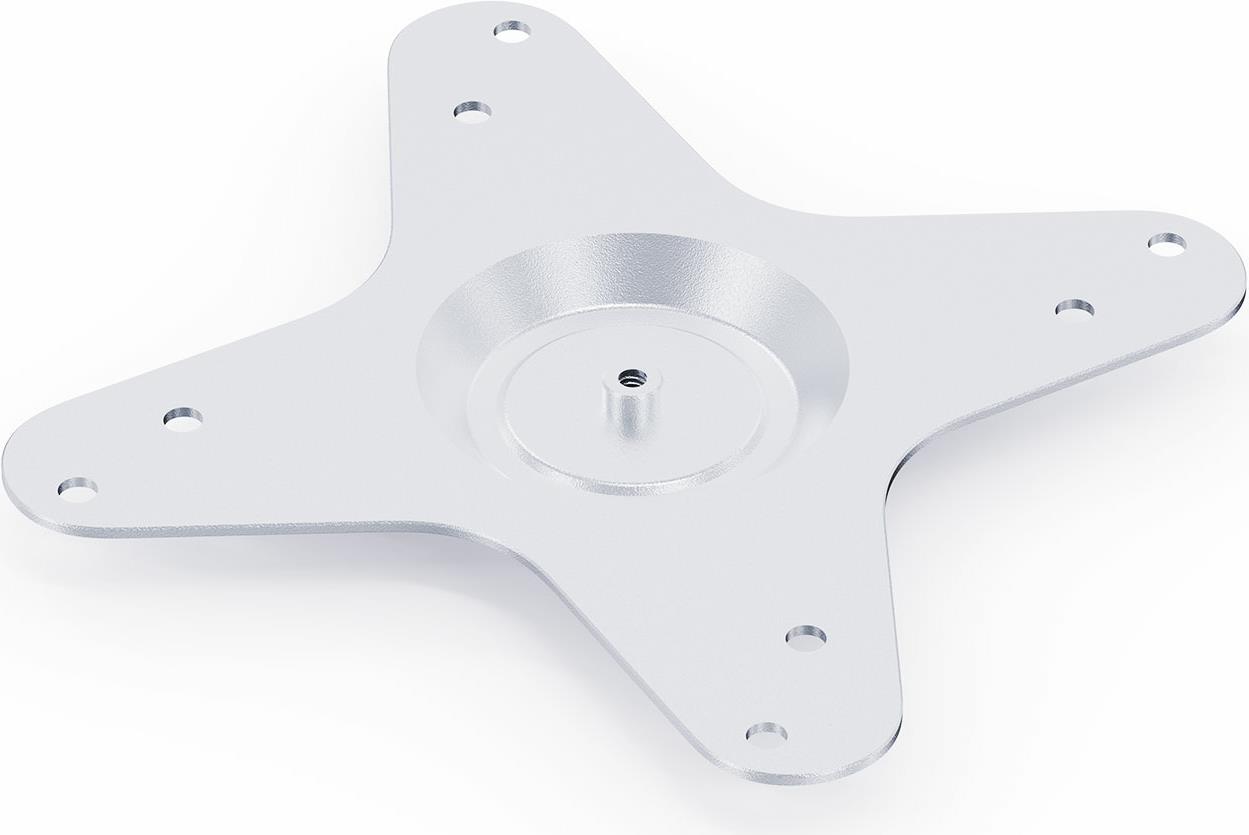 WANBO CEILING BRACKET ACCESSORIES Zubehör für Projektorhalterungen Adapterplatte Aluminium Silber (CEILING BRACKET ACCESSORIES)