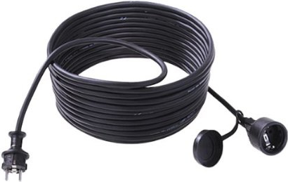Bachmann 343.173 Verlängerungskabel 50 m 1 AC-Ausgänge Schwarz (343.173)