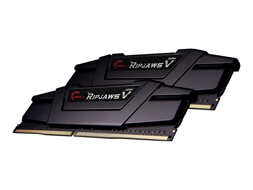 G.Skill Ripjaws V 32 GB (2 x 16 GB) DDR4-4000 CL18 DIMM Kit Schwarz