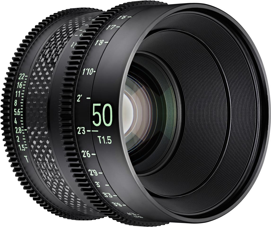 SAMYANG XEEN CF Cinema 50 mm T1,5 PL 22847 Standard-Objektiv f/1.5 - 22 50 mm (max)