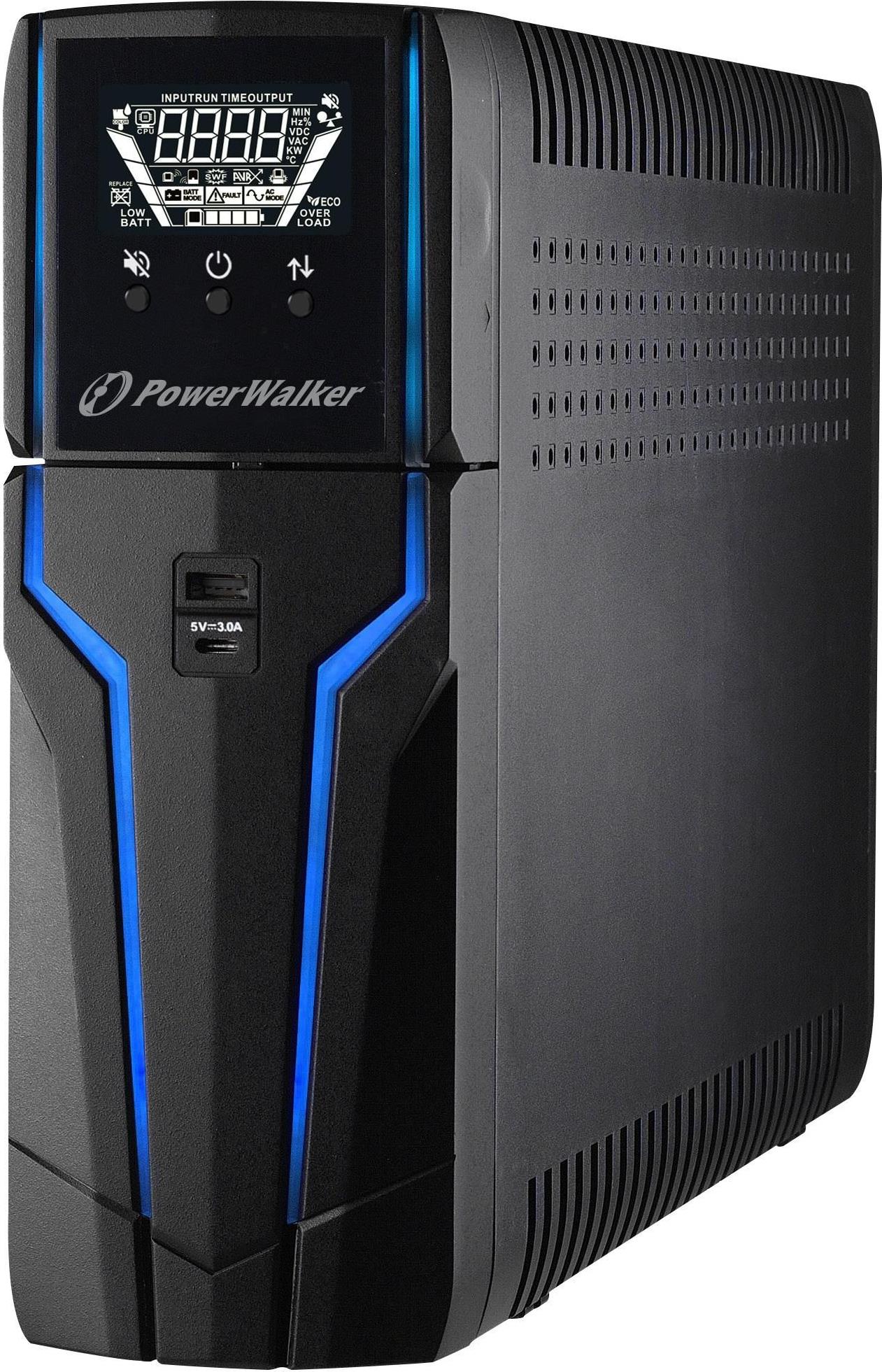 PowerWalker VI 1500 GXB USV 1500 VA 900 W Schwarz