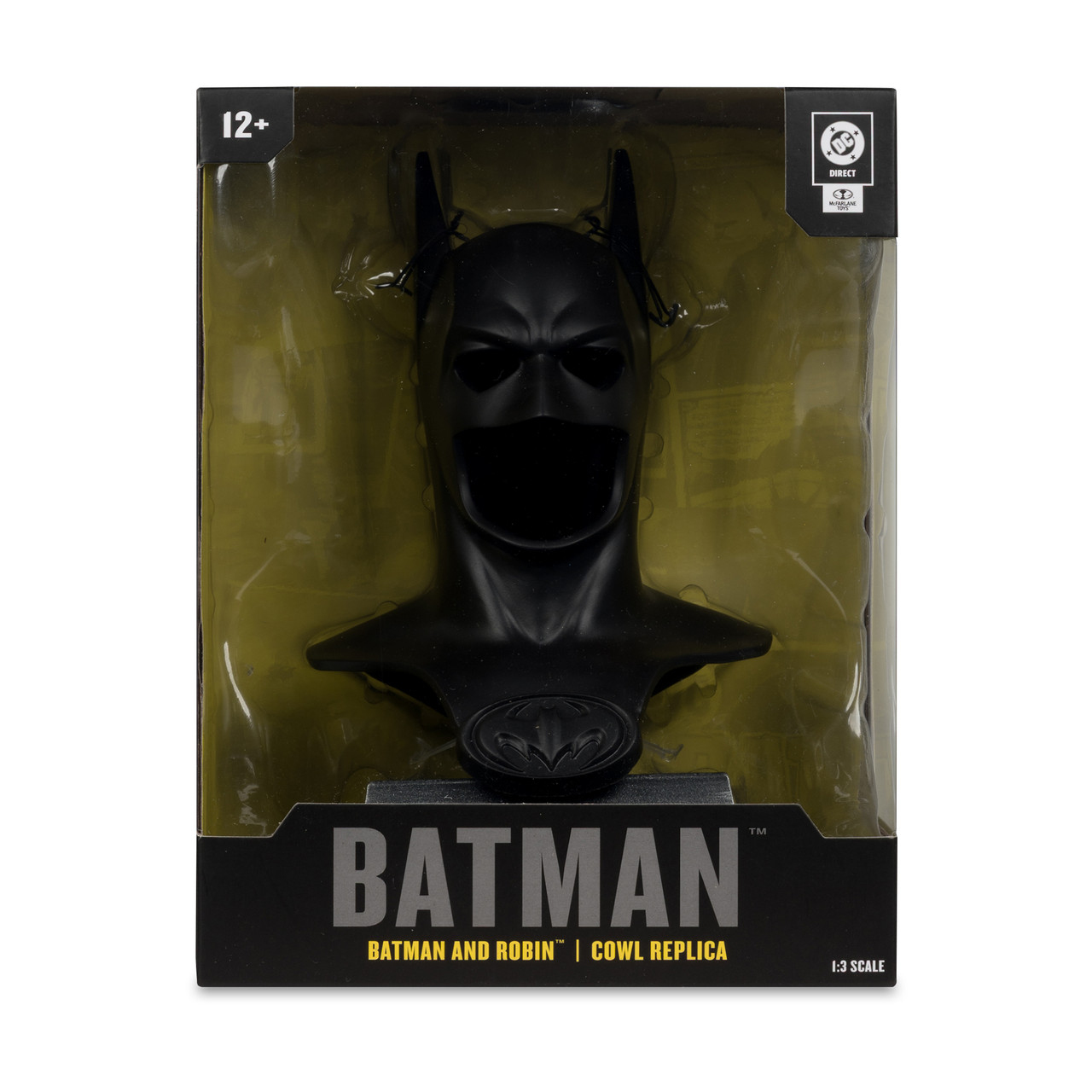 McFarlane DC Direct Batman Cowl Replica 1:3 Batman and Robin Sammelfigur Schwarz