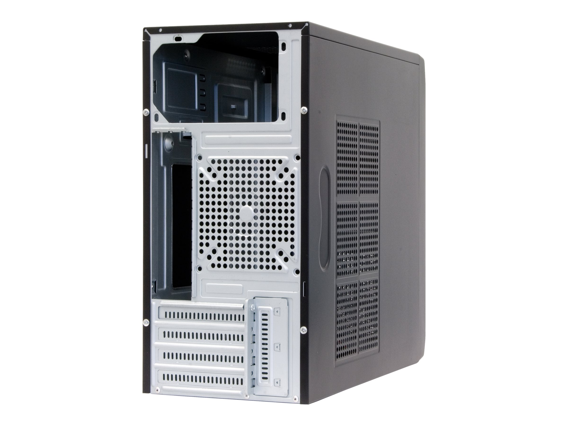 Chieftec Elox Series HT-01B Mini Tower Computergehäuse Micro ATX ohne Netzteil Schwarz