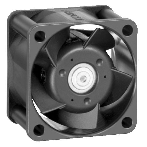 ebm-papst 414JHH Axiallüfter 24 V 24 m³/h 40 x 40 x 25 mm Schwarz